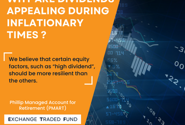 Why are dividends appealing during inflationary times?