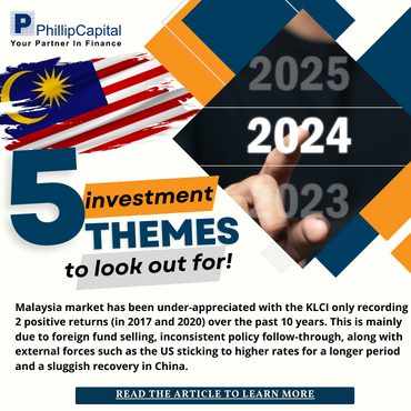 5 investment themes of Malaysia to look out for in 2024!