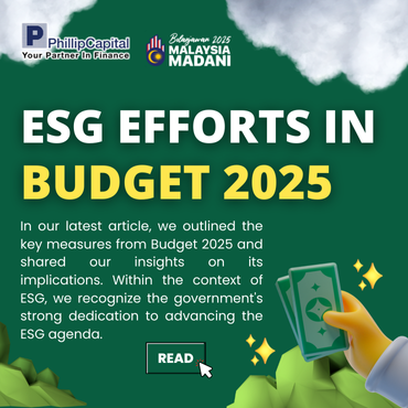 ESG efforts in Budget 2025