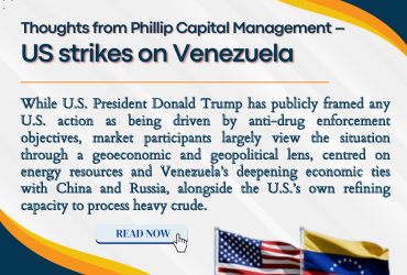 Thoughts from Phillip Capital Management – US strikes on Venezuela